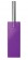Фиолетовая прямоугольная шлёпалка Leather Paddle - 35 см. - Shots Media BV - купить с доставкой в Москве