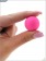 Металлические вагинальные шарики с розовым силиконовым покрытием - Maia