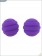 Металлические шарики Twistty с фиолетовым силиконовым покрытием - Maia