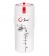 Бирюзовый витой вибратор Fun Toys  Gjack 2 - 22 см. - Fun Toys
