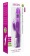 Фиолетовый вибратор Thrusting Rabbit с клиторальным стимулятором - 26 см. - Shots Media BV
