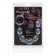 Голубая анальная цепочка Swirl Pleasure Beads - 20 см. - California Exotic Novelties