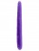 Фиолетовый двусторонний фаллоимитатор 16  Double Dillio - 40,6 см. - Pipedream