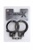 Чёрные наручники из листового металла BONDX METAL CUFFS BLACK - Dream Toys - купить с доставкой в Москве