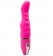Розовый вибратор PURRFECT SILICONE DELUXE VIBE - 15 см. - Dream Toys