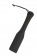 Чёрный пэддл BLAZE PADDLE WITH STITCHING BLACK - 33 см. - Dream Toys - купить с доставкой в Москве
