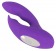 Фиолетовый G-образный вибратор Pure Lilac Vibes - 17,8 см. - Orion