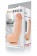 Вибратор RealStick #121 телесный длиной - 19 см. - ToyFa