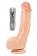 Вибратор RealStick #121 телесный длиной - 19 см. - ToyFa