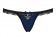 Милые трусики-стринги с кружевной оторочкой и подвеской - Obsessive купить с доставкой