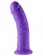 Фиолетовый фаллоимитатор с присоской 8  Dillio - 21,6 см. - Pipedream