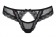 Пикантные трусики-стринги из сетки с кружевной отделкой и окошком - Obsessive купить с доставкой Пикантные трусики-стринги из сетки с кружевной отделкой и окошком - Obsessive купить с доставкой