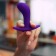 Фиолетовый анальный стимулятор BOOTIE M - 9,3 см. - Fun Factory