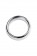 Металлическое эрекционное кольцо размера L - ToyFa - в Москве купить с доставкой