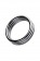 Металлическое эрекционное кольцо с рёбрышками размера M - ToyFa - в Москве купить с доставкой