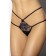 Ромбовидные кружевные трусики-стринги Leonie - Anais купить с доставкой