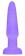 Фиолетовая анальная пробка Butt Plug - 11,4 см. - Pipedream