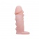 Телесная насадка с подхватом мошонки и наростами - 14 см. - Baile - в Москве купить с доставкой