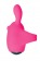 Розовый набор VITA: вибропуля и вибронасадка на палец - JOS