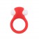 Красное эрекционное кольцо LIT-UP SILICONE STIMU RING 2 - Dream Toys - в Москве купить с доставкой