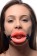 Кляп в форме губ Sissy Mouth Gag - XR Brands - купить с доставкой в Москве