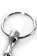 Серебристый фигурный уретральный плаг с кольцом в основании Metal - 18 см. - ToyFa - купить с доставкой в Москве