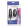 Чёрное виброяйцо Silicone Remote Bullet с пультом ДУ - California Exotic Novelties