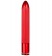 Красный классический вибратор с ребрышками METALLIX BELICOSO RIBBED VIBRATOR - 11,5 см. - Dream Toys
