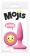 Розовая силиконовая пробка Emoji Face OMG - 8,6 см. - NS Novelties - купить с доставкой в Москве