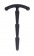 Черный уретральный плаг Kiotos X Sillicone Penis Stick 4 - O-Products - купить с доставкой в Москве