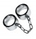 Серебристые широкие наручники Metal - ToyFa - купить с доставкой в Москве