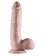 Телесный фаллоимитатор REALSTUFF 8INCH DONG WITH SUCTION CUP - 20 см. - Dream Toys
