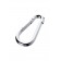 Серебристый карабин TOYFA Metal - ToyFa - купить с доставкой в Москве