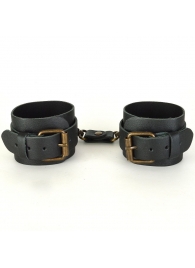 Черные кожаные наручники IDEAL - Sitabella - купить с доставкой #SOTBIT_REGIONS_UF_V_REGION_NAME#