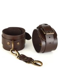 Коричневые наручники IDEAL - Sitabella - купить с доставкой #SOTBIT_REGIONS_UF_V_REGION_NAME#